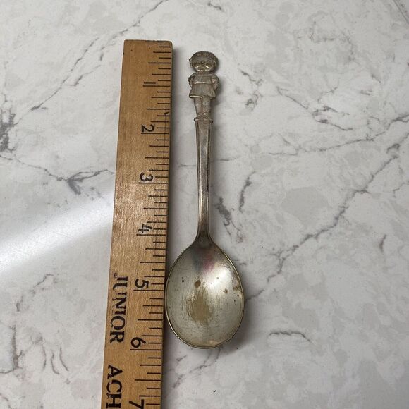 Vintage International Silver Plate Campbells Soup Kids Girl In Dress Spoon VTG - Picture 5 of 5